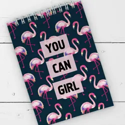 Blok kroužková vazba A6  You can girl
